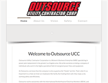 Tablet Screenshot of outsourceucc.com